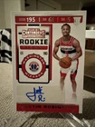 2019-20 Panini Contenders - Rookie Ticket Sticker Autographs Justin Robinson RC