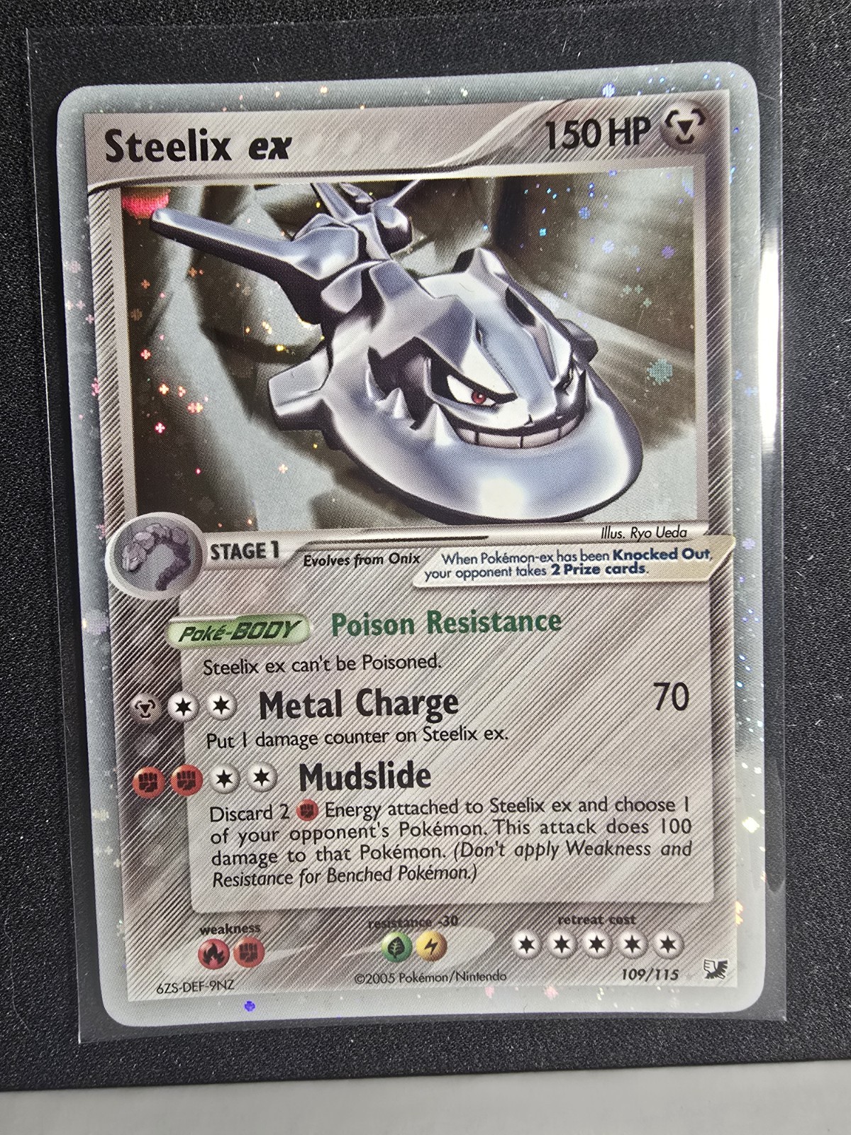 Steelix ex 109/115 Unseen Forces Holo Nm