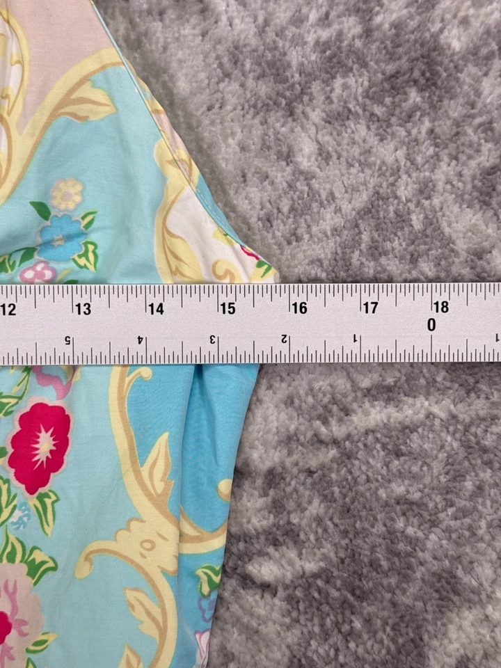 Vestido Blumarine 44/Estados Unidos Grande Mujer Barroco Floral Patrón SS 2001 Pasarela Midi Foto 4 de 4