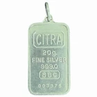 CITRA 20 Gram .999 Fine Silver SBC Pendant (Extremely Rare Size) SN# 003375