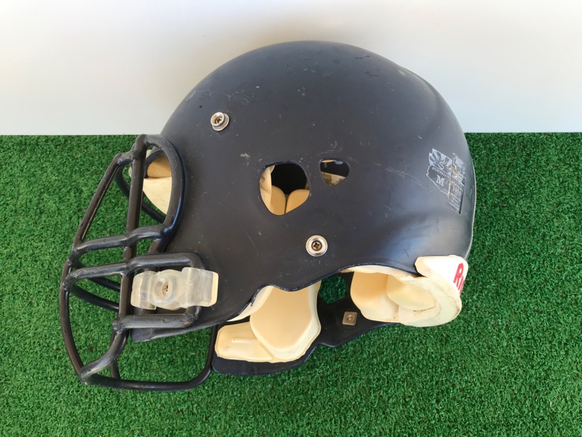 最終値下げ 新品 RIDDELL レボリューション Riddell Revolution Adult Medium Football Helmet Blue 2008 Perry HS