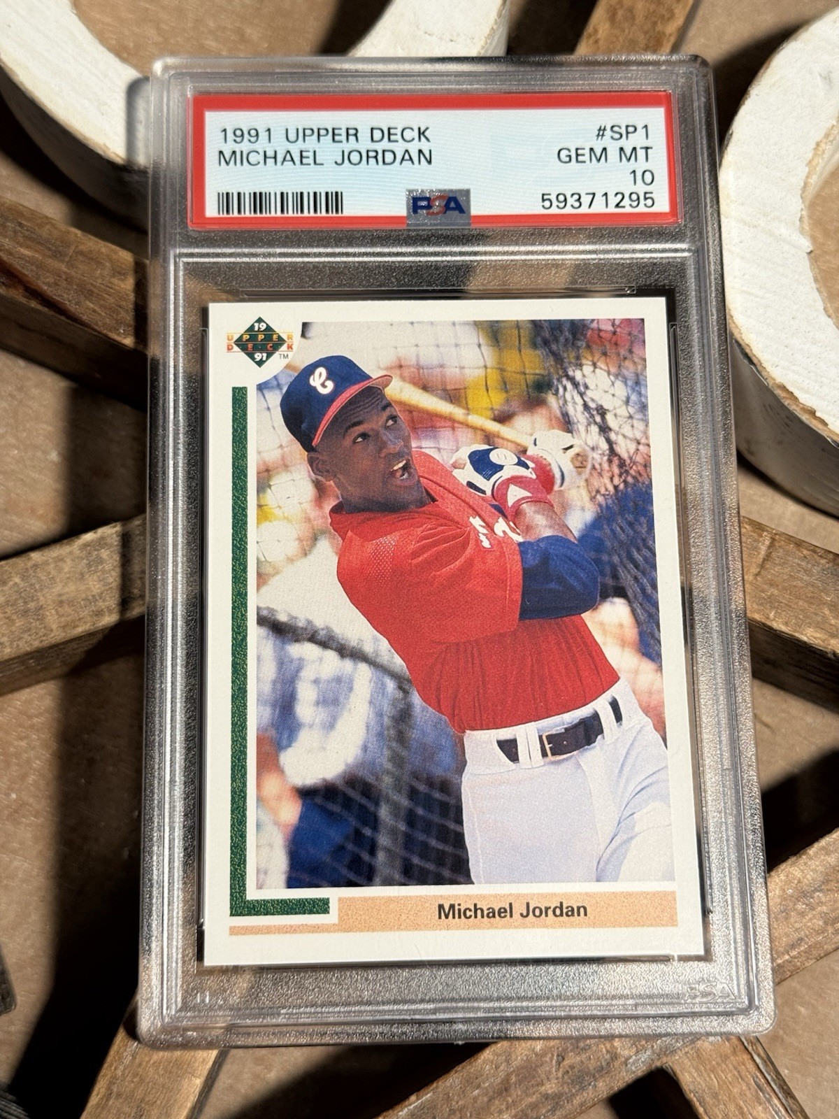 MICHAEL JORDAN 1991 Upper Deck #SP1 MICHAEL JORDAN PSA 10 GEM MINT