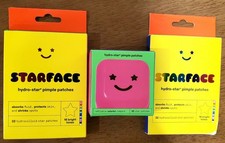 STARFACE Hydro-Star Pimple Patches Refillable Colorful Compact 32 ct  2 Refills