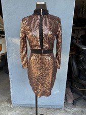 NWT Fashion Nova Chloe Sequin Dress Size Medium 