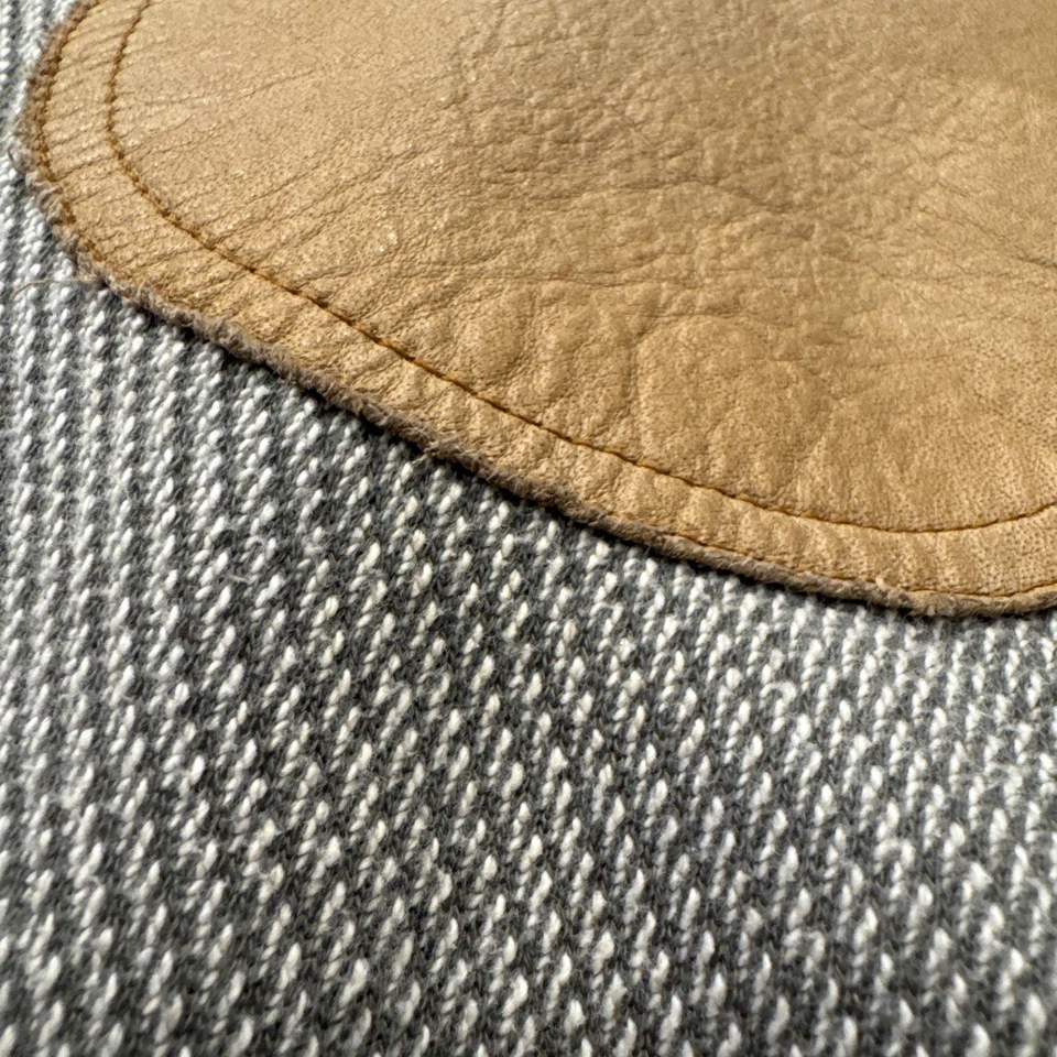 De Colección Orvis Suéter Pullover Sudadera de Rugby Pesada con Parches de Cuero en el Codo XL Foto 2 de 4