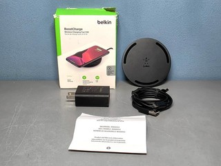 Belkin BoostCharge Wireless Charging Pad 10W for Apple & Samsung