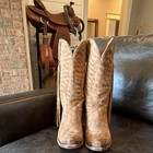 Lucchese Handmade Boots/ Pointed Toe Fringe Tassels size 8 — photo 1