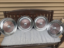 1956 Oldsmobile Hubcaps 15 Set Of 4