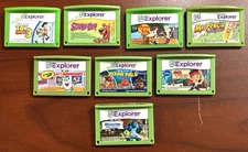 8 Leap Frog LeapPad Explorer Learning Game lot  LeapPad 1 2 3 XDI Ultra Ultimate