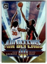 2021-22 Optic Holo - Air Defense Bam Adebayo #4 Heat