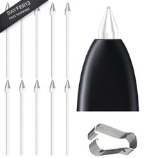 10 PCS Galaxy Tab S10 S Pen Soft Tips/Nibs S10/S10 /S10 Ultra White 10