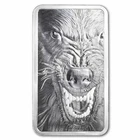 10 oz Silver Bar - PAMP Suisse Into the Wild - Wolf