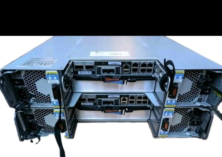 Netapp DS4243 NAJ-0801, 24Bay,  4×PSY 580 W, 2× SAS Controller, 15 Caddy, no HDD - Bild 2 von 4