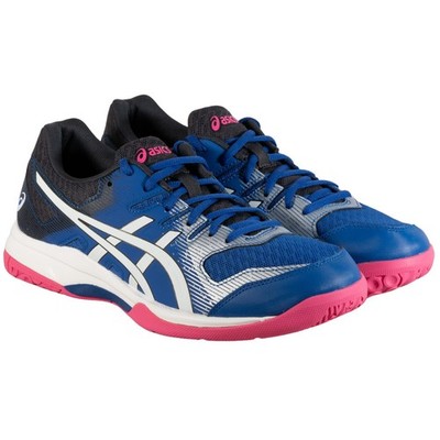 ASICS Gel-Rocket Women's Volleyball Shoes, Asics Blue/White, 10 M US 