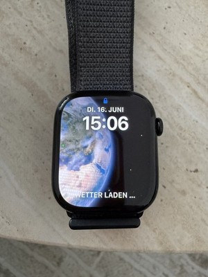 Apple Watch Series 10 46mm GPS+Cellular Schwarz Alu-Armband MWY53QF/A