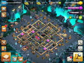 TH17 Fully Maxed but Wall ⚔️ 100-100-90-75-50 Maxed Heroes 🔥21 Maxed Equipment