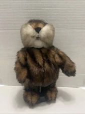 Vintage 2000 Gemmy Caddy Shack Singing Gopher Plush  14"