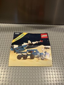LEGO 6881 Classic Space Lunar Rocket Launcher 1984 Nice 100% Complete w Manual