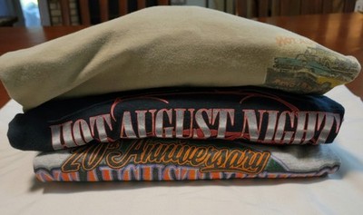 Vintage 2000 Hot August Night Reno-Sparks T Shirts 2X- Lot Of 3