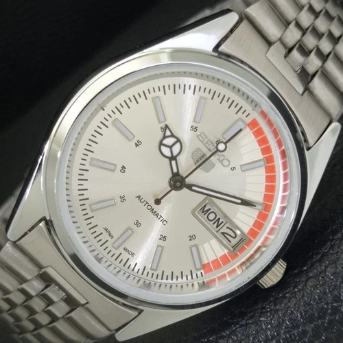 AUTOMATIC VINTAGE REFURBISHED SEIKO 5 6309A JAPAN MENS SILVER WATCH a440756-a