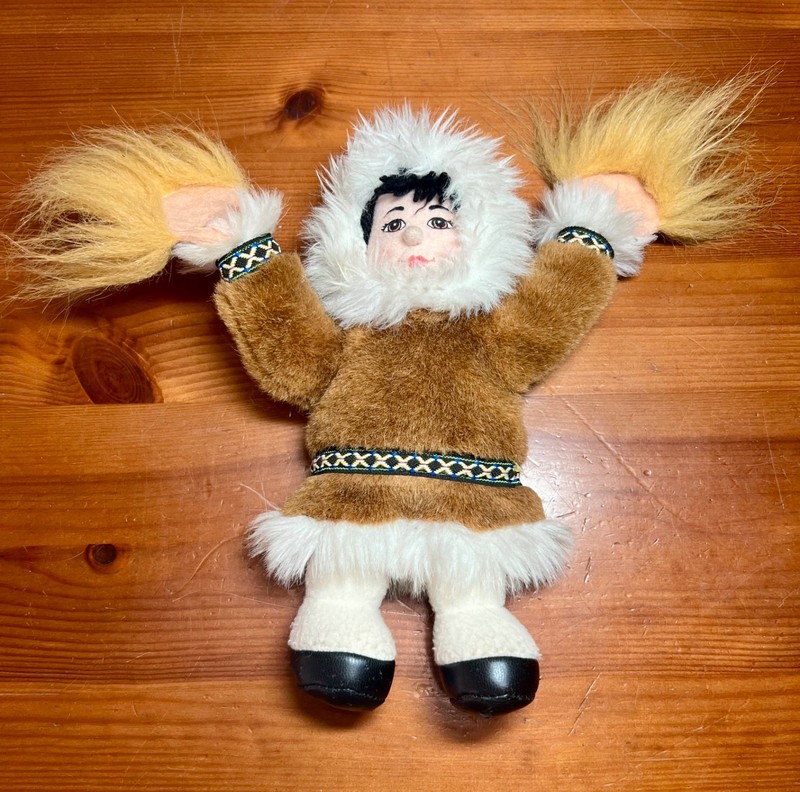 Alaskan Friends, Doll, Artic Circle Enterprises, Anchorage. Eskimo