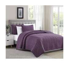 BOURINA Quilt Set Coverlet Set Quilting Bedspread 3-Piece Quilt Set... Fast Ship