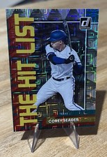 Corey Seager 2022 Donruss THE HIT LIST Insert VECTOR Parallel Texas Rangers 