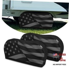 Tough Dual Axle Tire Cover for Truck SUV Trailer Camper RV - Heavy Duty Wheel