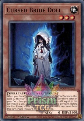 1. Auflage Verfluchte Braut Puppe AGOV-DE026 Yugioh