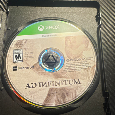 Nacon Ad Infinitum (Microsoft Xbox Series X, 2023) M Rated Video Game Disc Rare