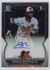 2023 Bowman Draft Chrome Prospect Auto Enrique Bradfield Jr #CDA-EBR Auto 03wr