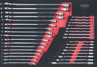 KS Tools SCS Chromeplus RingmaulschlüSsel-Satz, 37-Tlg. In 1/1 Systemeinlage (78