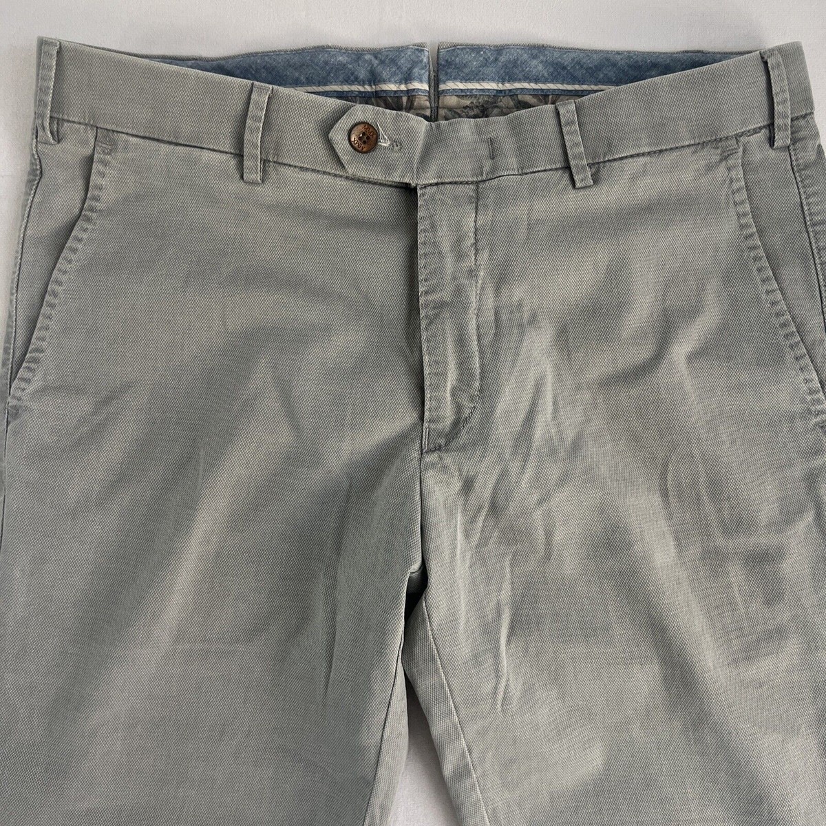 MMX Mens Pants 33x32 (34x32) LUPUS Style with Conviction Gray Slim Stretch View 2
