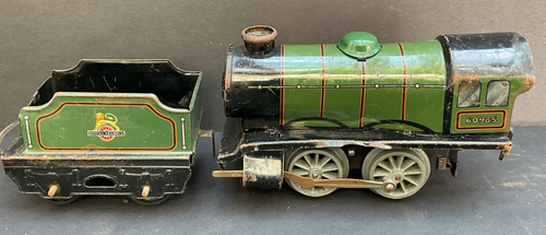 Hornby Train 40001 clockwork Goods Set No 20 Gauge 0. No key & incomplete - Picture 4 of 24