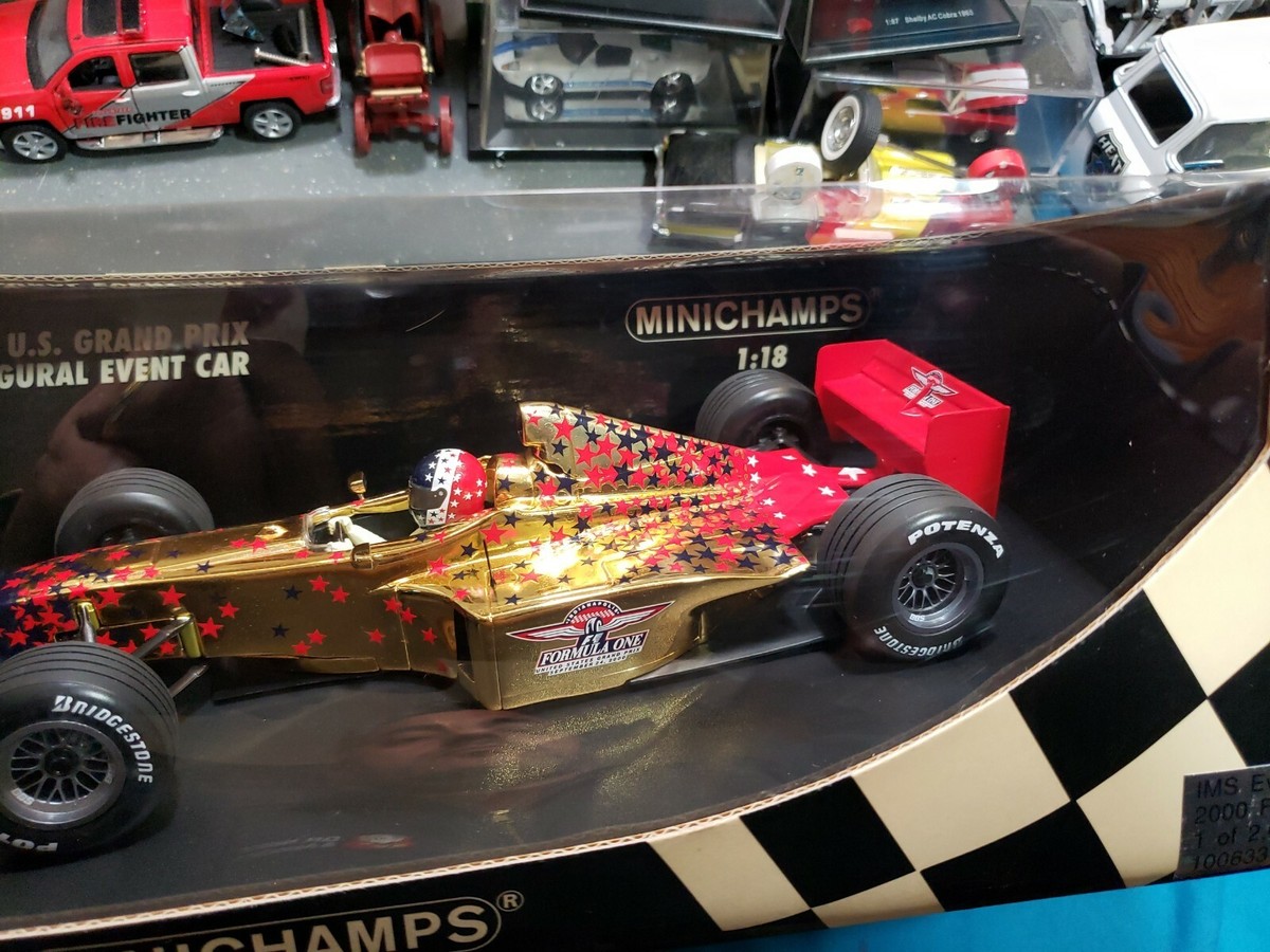 ミニチャンプス製 2000年F1アメリカグランプリ アメリカGPイベントカー ミニチャンプス製 2000年F1アメリカグランプリ アメリカGP