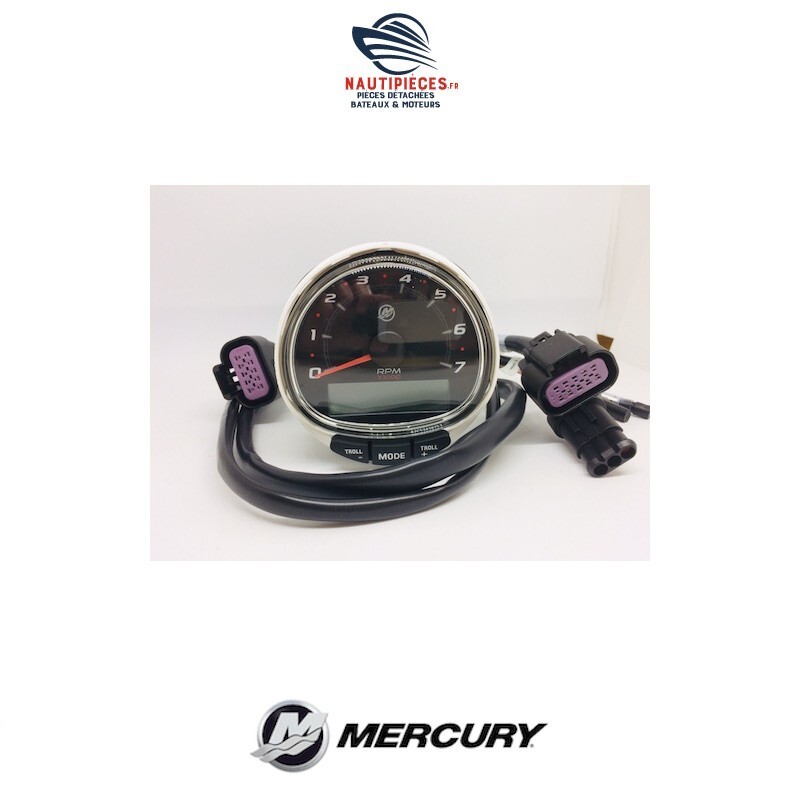 Compte-tours SmartCraft 0-7000 tr/min Mercury Mariner MerCruiser 8M0135641