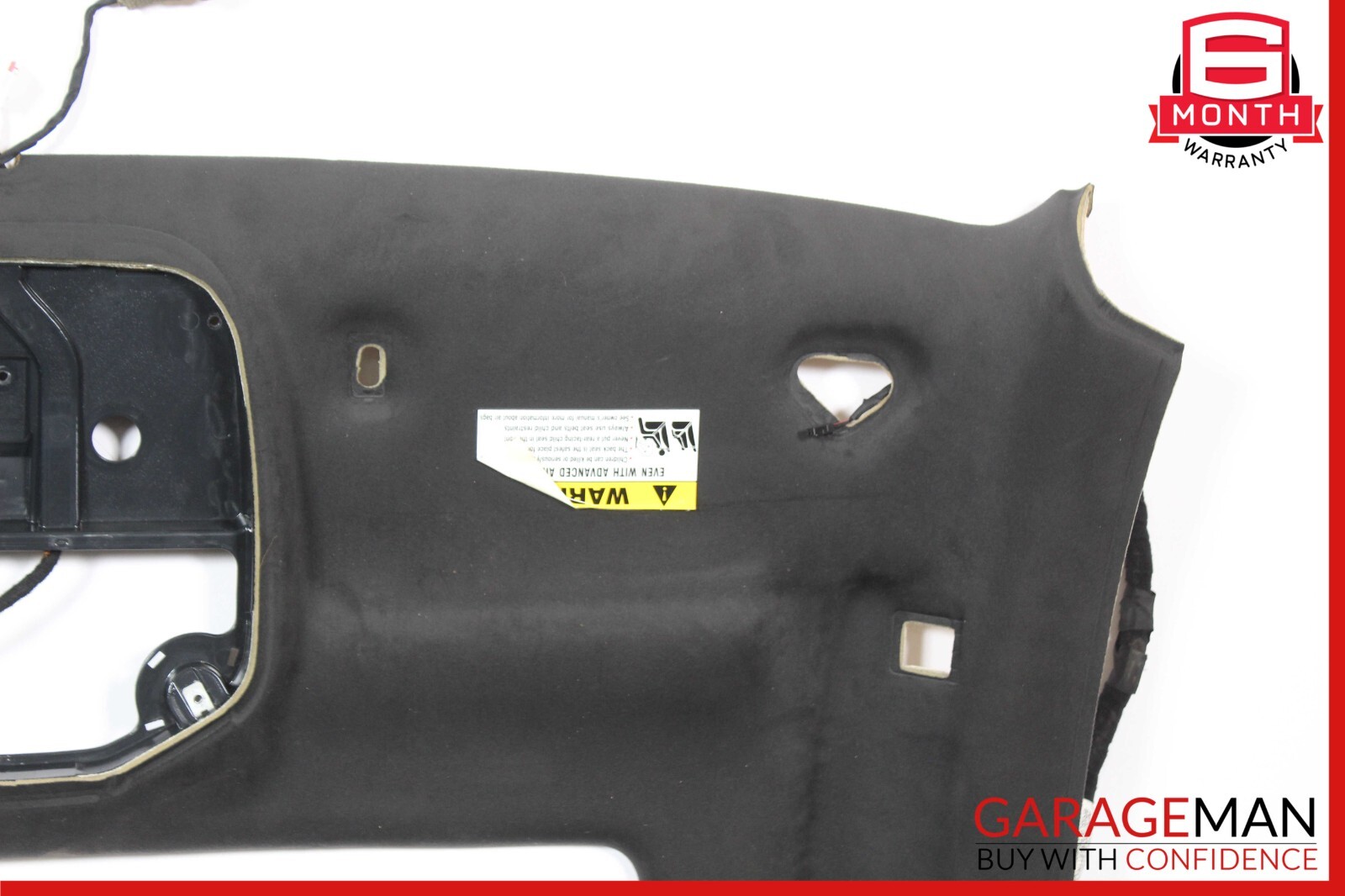 14-17 Maserati Ghibli Interior Roof Headliner Pillar Cover Set Trim Suede Assy