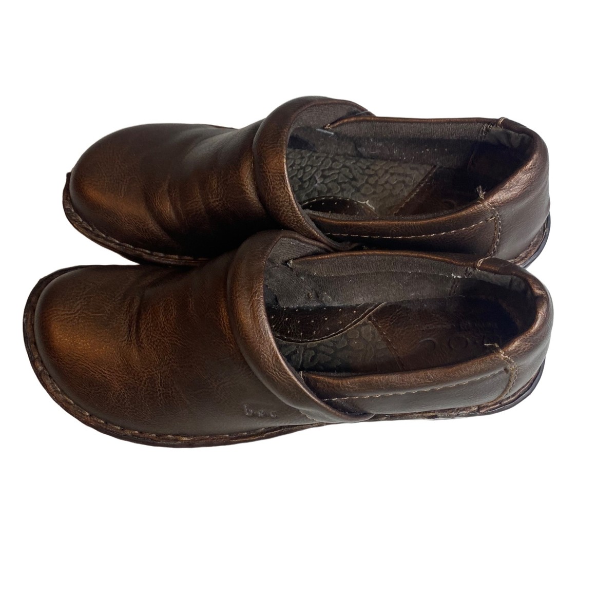 BOC man made loafer brown in color comfort slip on | eBay display picture 1