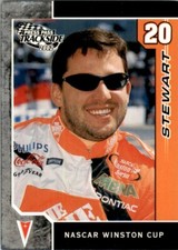 2002 Press Pass Trackside The Home Depot Tony Stewart Joe Gibbs Racing #15