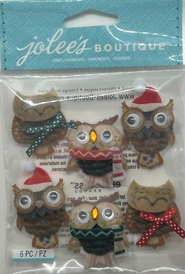 Christmas Theme Stickers | Jolee's Boutique | Dimensional Scrapbook Stickers