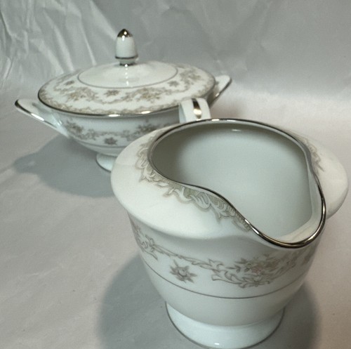 Sango Kenwood Sugar Bowl with Lid And Creamer Clean - NICE! - Picture 7 of 12