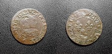 Charleville - Charles II Gonzague - Double Tournois Typ 22 1635 Faut&eacute;e - CGKL630