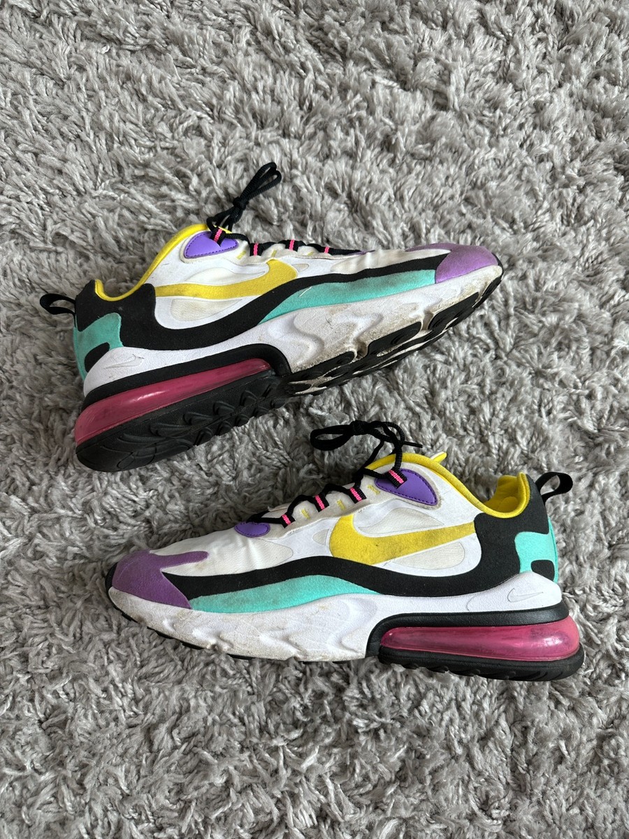 Nike Air Max 270 React Mens Size 10.5 Shoes Sneakers Athletic