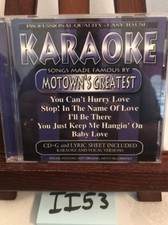 Songs Made Famous By Motown's Greatest by Karaoke CD, Jun-2002, BCI Music. II53