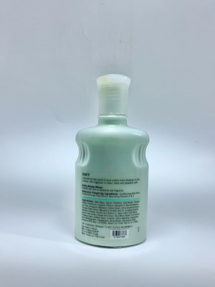 Loción corporal Bath & Body Works Cotton Blossom Pleasures (nueva) Foto 3 de 3