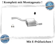 Endschalldämpfer Ford Focus (DFW) 1.8 16V Stufenheck Auspuff Montagesatz 98-04