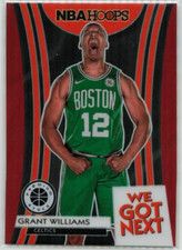 GRANT WILLIAMS 2019-20 NBA Hoops Premium Stock We Got Next #14 Rookie RED PRIZM
