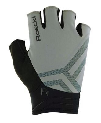Roeckl Ibarra Fahrrad Handschuhe kurz grau/schwarz 2025