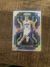 2021-22 Panini Prizm Franz Wagner Silver Wave Prizm Rookie #310 Orlando Magic