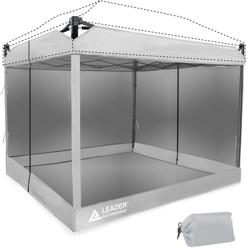 Leader Accessories Mesh Screen Zippered 